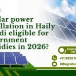 solar power installation